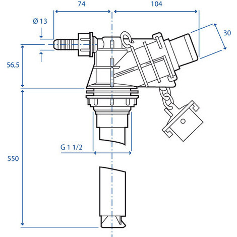 IDROEIETTORE ATT.RAP.D.30 BASSA PRESS.